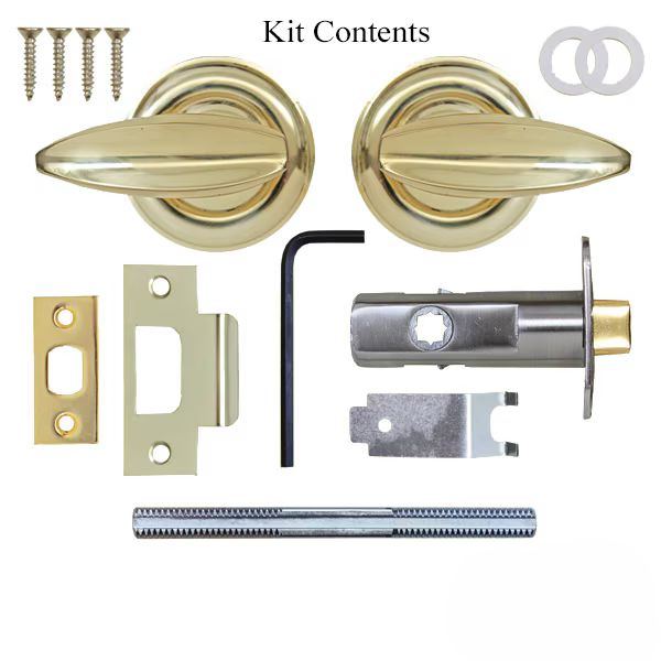 LEVER, STUBBY LOW PROFILE, 2 INCH BACKSET - 40505