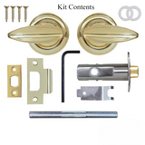 LEVER, STUBBY LOW PROFILE, 2 INCH BACKSET - 40505