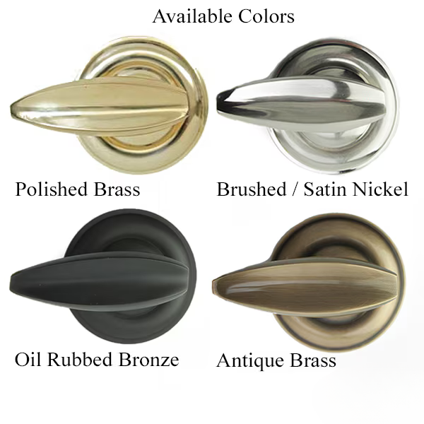 LEVER, STUBBY LOW PROFILE, 2 INCH BACKSET - 40505