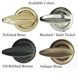 LEVER, STUBBY LOW PROFILE, 2 INCH BACKSET - 40505