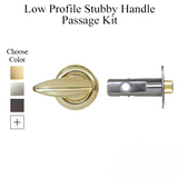 LEVER, STUBBY LOW PROFILE, 2 INCH BACKSET - 40505