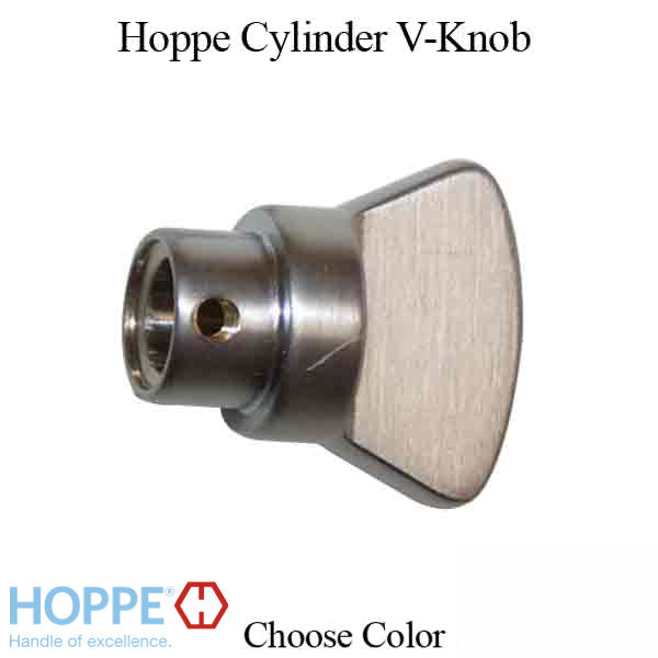Hoppe V-Knob, New Style for Non-Logo Cylinder