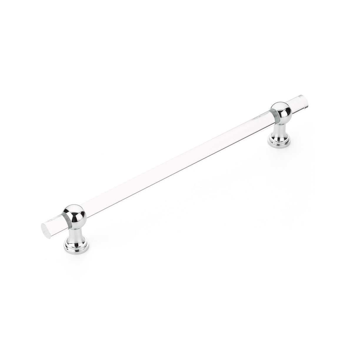 Schaub Lumiere Transitional - Acrylic Appliance Pull - 12" cc