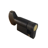 32/10 42mm InActive Non-Keyed 360° Euro Cylinder, 1-3/4" Door - Oil Rubbed Bronze