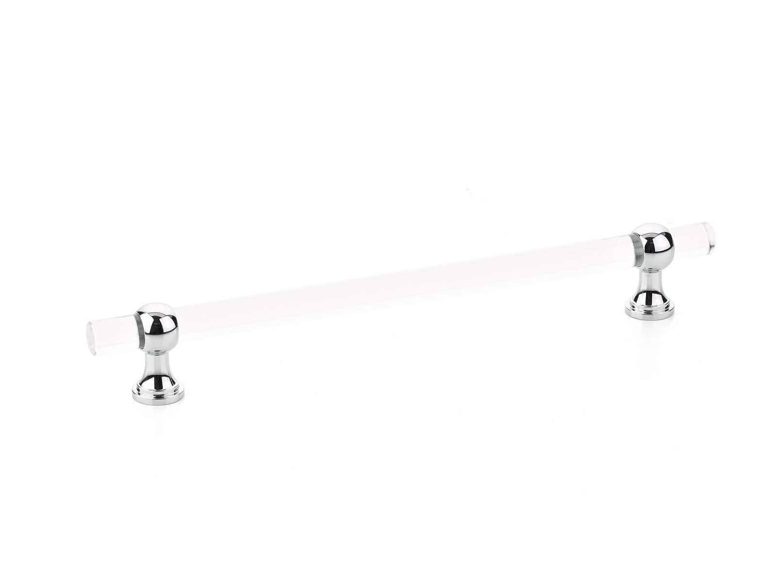 Schaub Lumiere Transitional - Acrylic bar pull - 8" cc