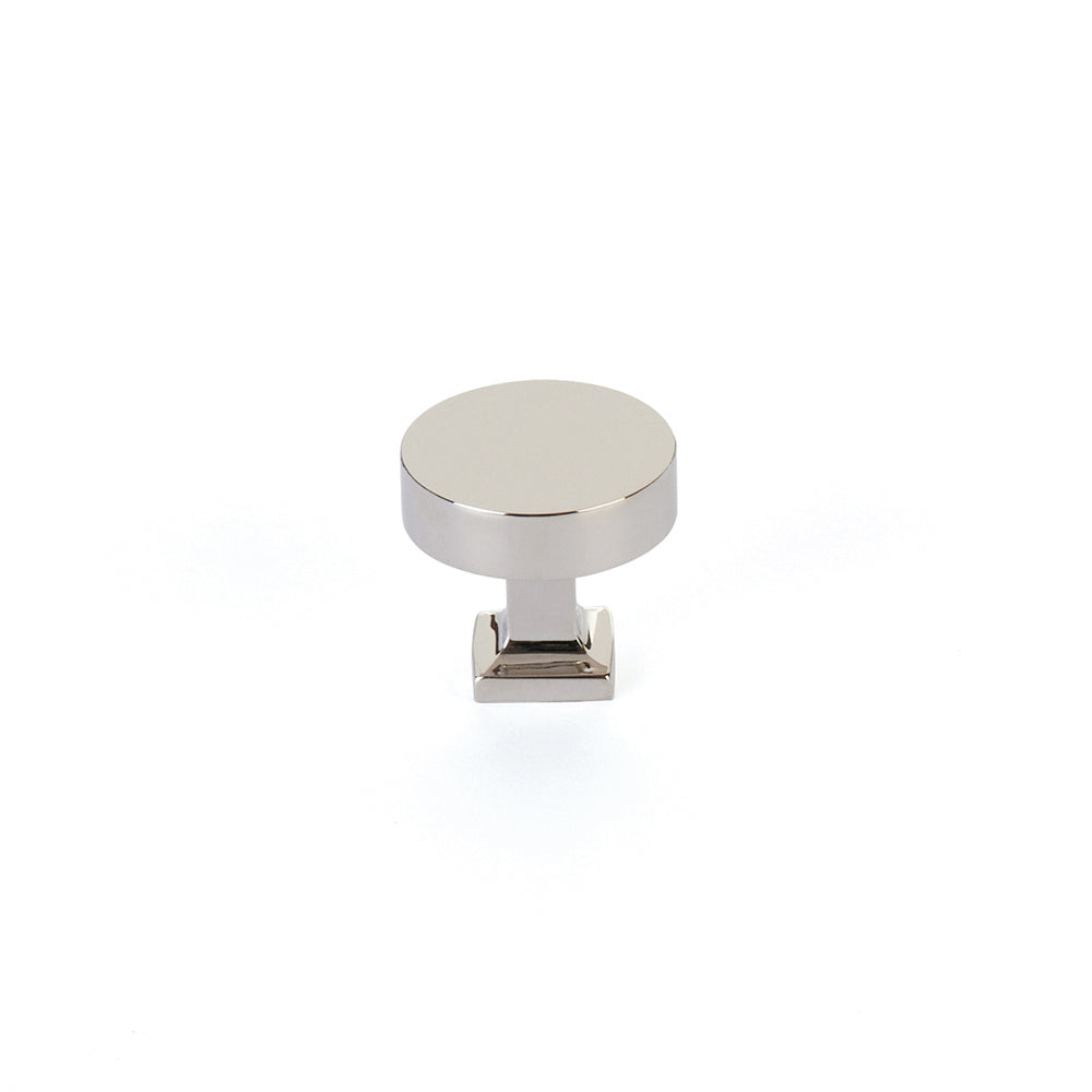 Schaub Haniburton - Round Knob with Square Base