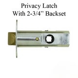 PRIVACY LATCH 2-3/4 BACKSET, 5/16