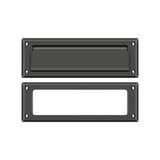 Mail Slot 8-7/8" with Interior Frame