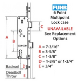 Fuhr Roller / Shoot Version, Active 6-Pt Lock, 8ft. Door - See Replacement Options