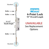 Fuhr Roller / Shoot Version, Active 6-Pt Lock, 8ft. Door - See Replacement Options