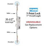 Fuhr/Caradco Roller/Shoot Version, Active 35-1/2 inch Handle Height - See Replacement Option