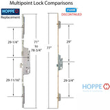 Replacement Kit for Discontinued Fuhr Roundbolt 55mm backset, 70mm handle spacing