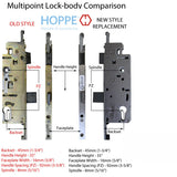 Replacement Kit for 90-3/8 to 94-5/16 inch 2 piece old style Shootbolt Multipoint Lock