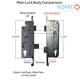 REPLACEMENT KIT FOR 77 INCH AUTOMATIC ROUNDBOLT MULTIPOINT LOCK