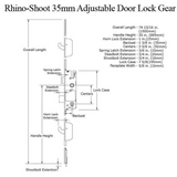 RHINO ACTIVE 35/92 EUROPA, 5 POINT HOOK / SHOOTBOLT - SS