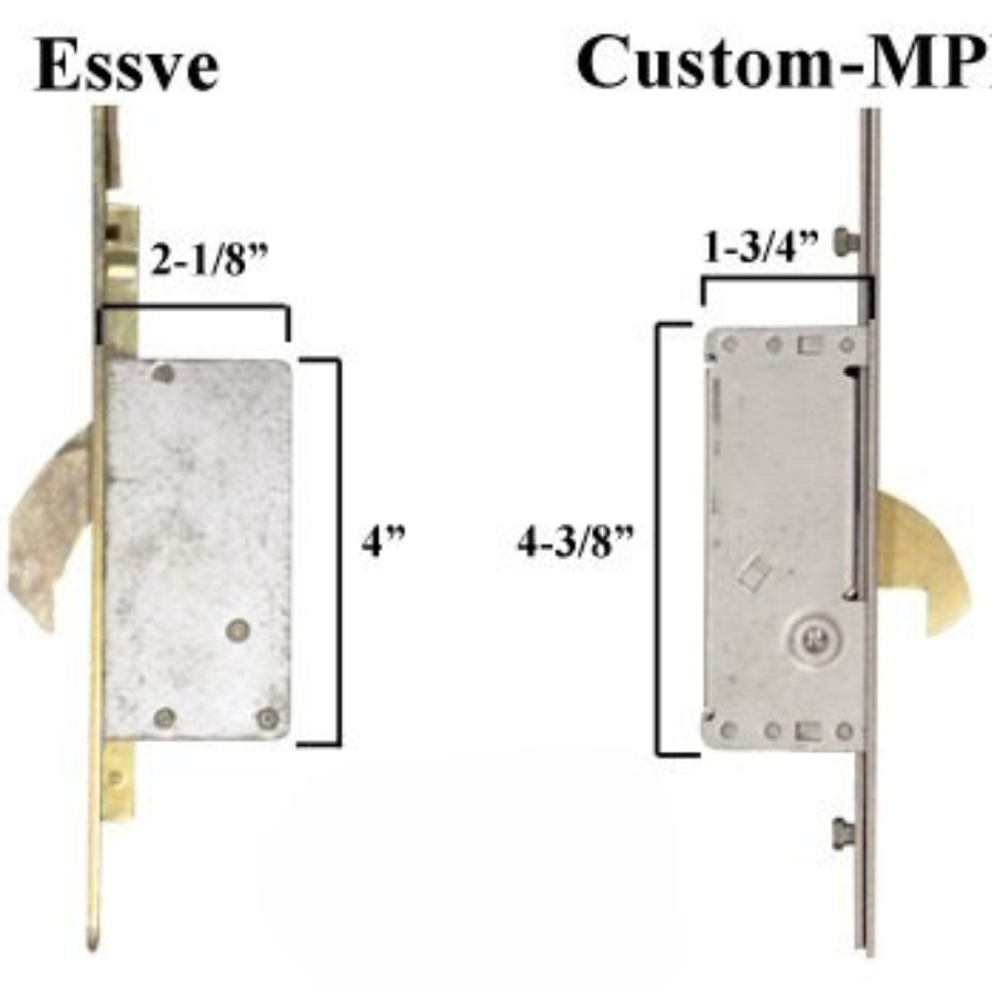 Essve 68" Multipoint Lock, 20mm 60/92 Active Single Door - American Version