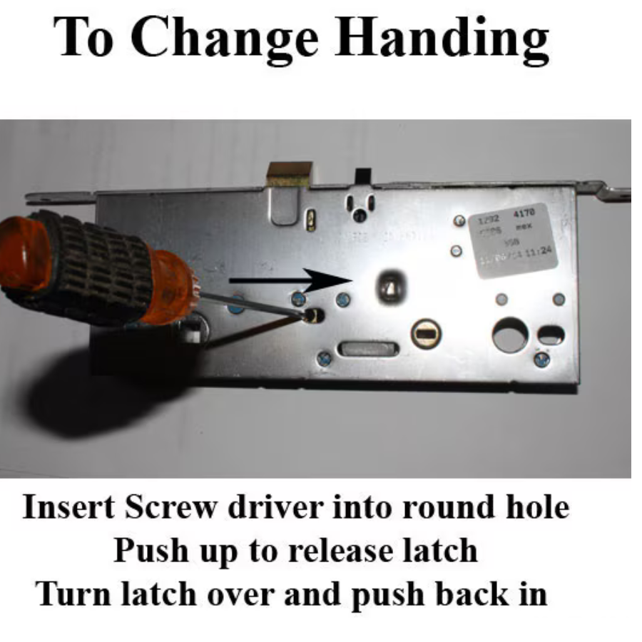 Ashland Xp25 3 Point Shootbolt Multipoint Lock, 60mm Backset, 20mm Faceplate Square Ends