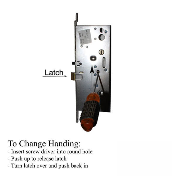 Marvin Mortise Lock Active Multi-Point Lock Body Fits Marvin Ultimate Inswing Doors