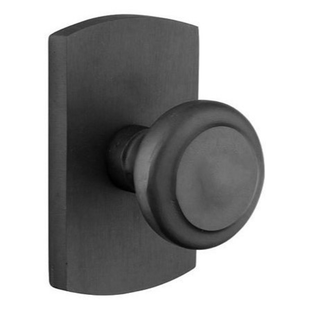 Emtek 7050 SANDCAST BRONZE - KNOBSETS With #4 Rosette Dummy, Pair