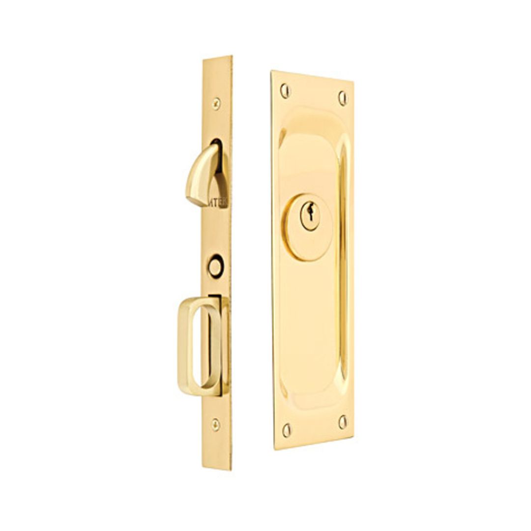 Emtek 2106 Classic Pocket Door Mortise Locks (2-1/2" x 7-1/2") - Dummy