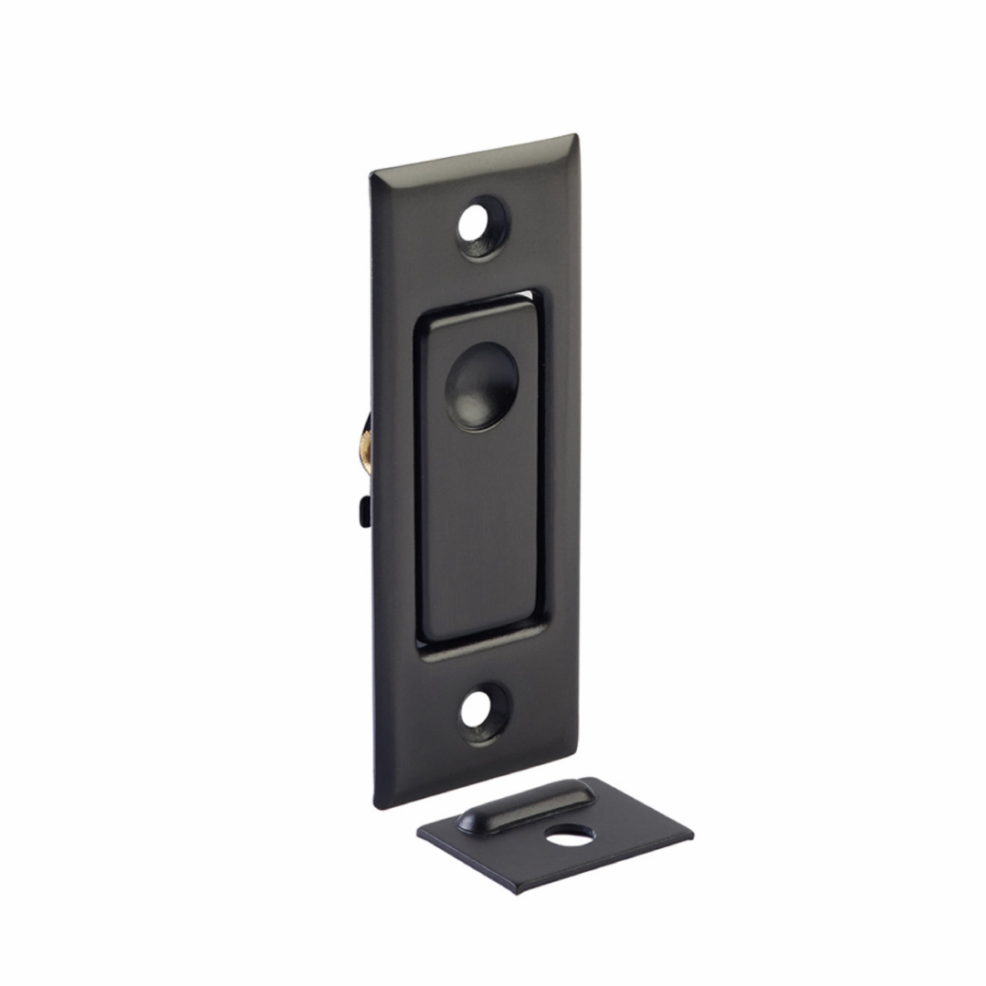 Emtek 2219 Jamb Bolt (1-1/4" x 3") Sandcast Bronze