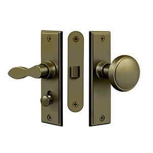 Deltana Storm Door Latch, Square, Mortise Lock