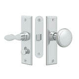 Deltana Storm Door Latch, Square, Mortise Lock