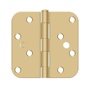 4" x 4" x 5/8" Radius Hinge, Bench Mark, Security