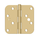 4" x 4" x 5/8" Radius Hinge, Bench Mark, Security