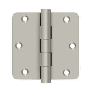 3-1/2" x 3-1/2" x 1/4" Radius Hinge, Residential