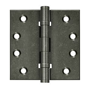 4" x 4" Square Hinges, Ball Bearings
