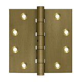 4-1/2" x 4-1/2" Square Hinges, Ball Bearings