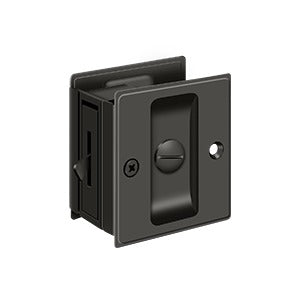 Pocket Lock, 2-1/2" x 2-3/4" Privacy
