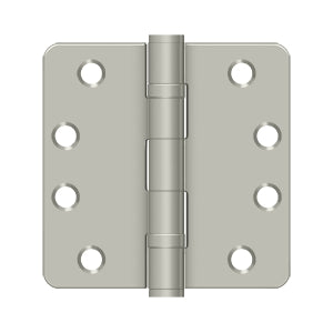 4" x 4" x 1/4" Radius Hinge, HD, Ball Bearings