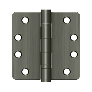 4" x 4" x 1/4" Radius Hinge, HD, Ball Bearings
