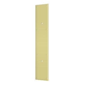 Push Plate 20" for 10" Door Pull