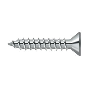 Wood Screw, Steel, #9 x 1"