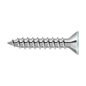 Wood Screw, Steel, #9 x 1"