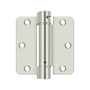 3-1/2" x 3-1/2" x 1/4" Spring Hinge