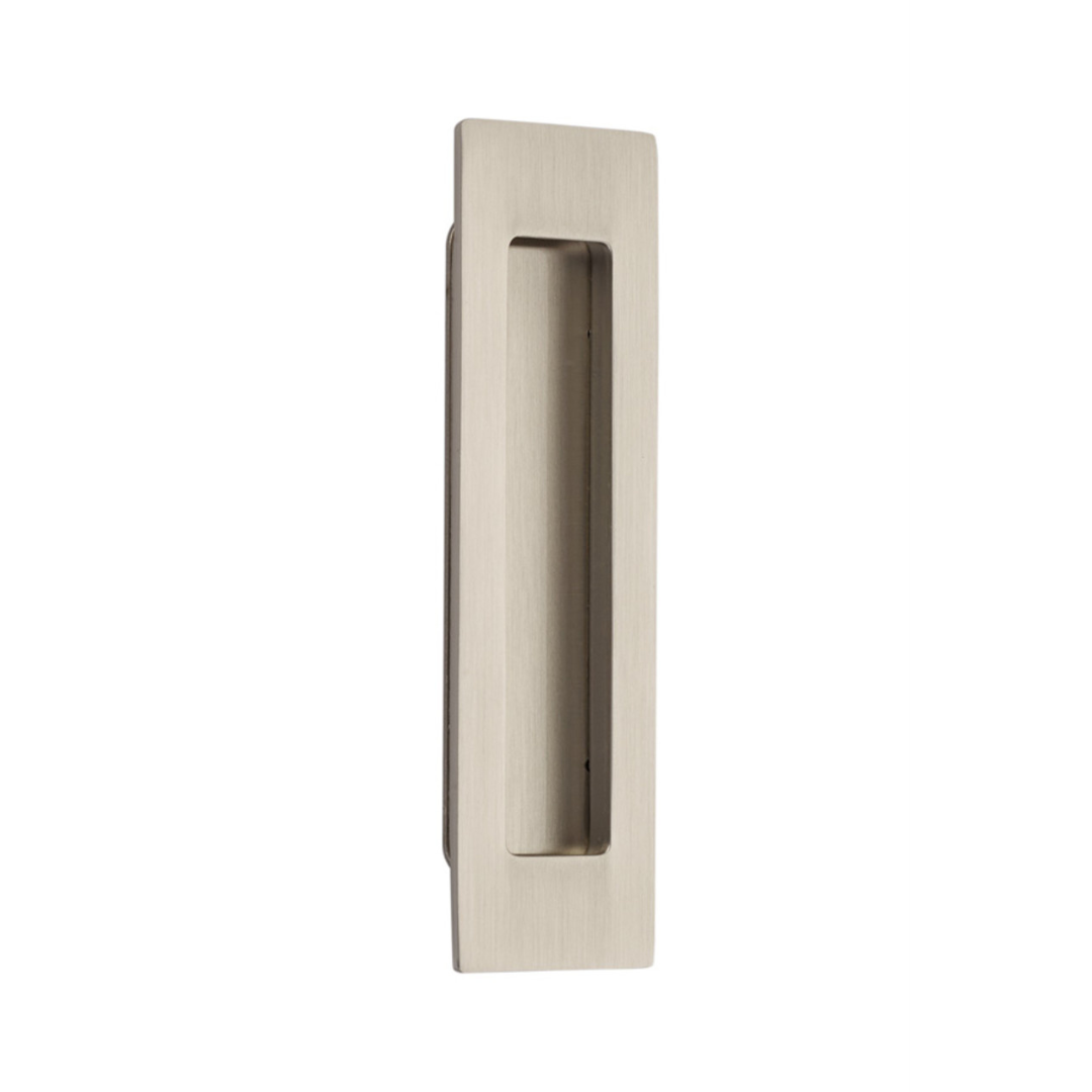 Emtek 220307 Modern Rectangular Brass Flush Pulls (2" x 7")