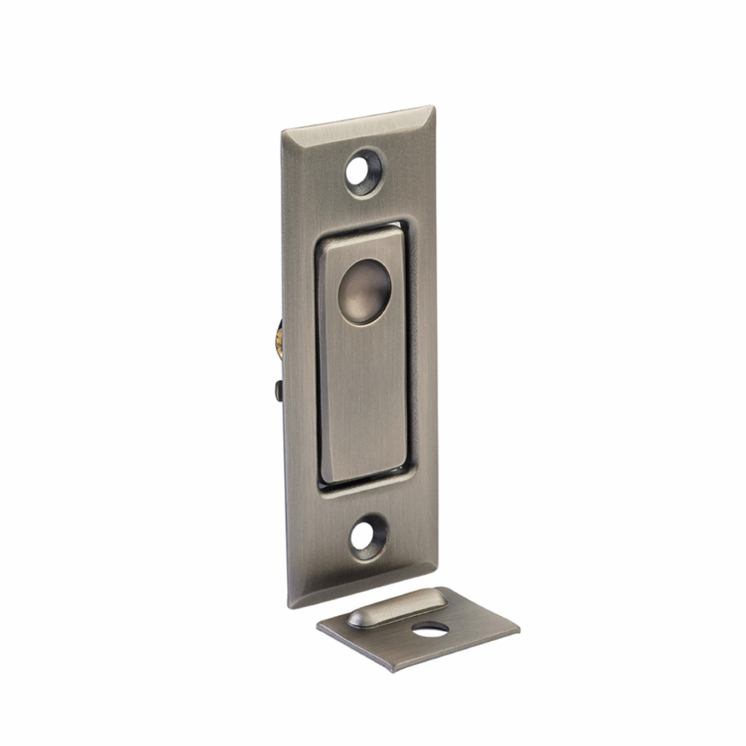 Emtek 2219 Jamb Bolt (1-1/4" x 3") Sandcast Bronze