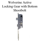 WOLVERINE ACTIVE 45/92 NEW BREED SHOOTBOLT DOOR LOCK- SILVER FERGUARD