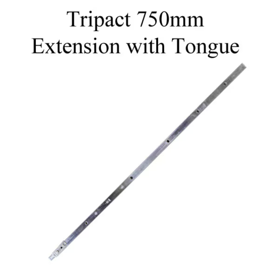 TRIPACT 750MM EXTENSION WITH TONGUE LOCKING POINT - SILVER