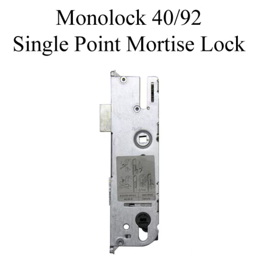 MONOLOCK 40/92 SINGLE POINT MORTISE LOCK (SPL)