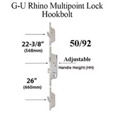 G/U RHINO ACTIVE 50/92 EUROPA, 3 POINT HOOK / SHOOTBOLT