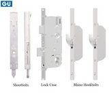RHINO ACTIVE 50/92 EUROPA MULTIPOINT LOCK KIT, 5-POINT HOOK - STAINLESS STEEL