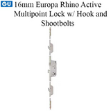 RHINO ACTIVE 50/92 EUROPA MULTIPOINT LOCK KIT, 5-POINT HOOK - STAINLESS STEEL