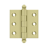 2" x 2" Hinge, w/ Ball Tips