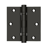 3-1/2" x 3-1/2" Square Hinge, Ball Bearings