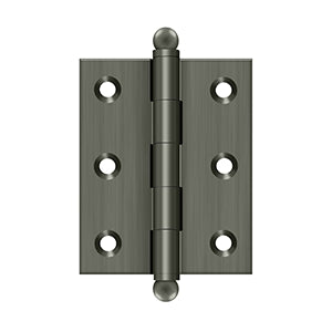 2-1/2" x 2" Hinge, w/ Ball Tips